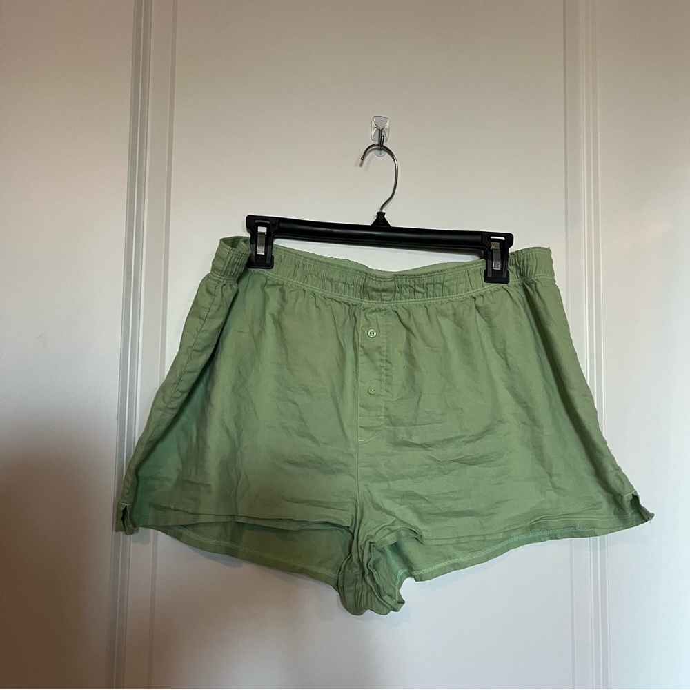 VS PINK Sage Green Sleep Boxers